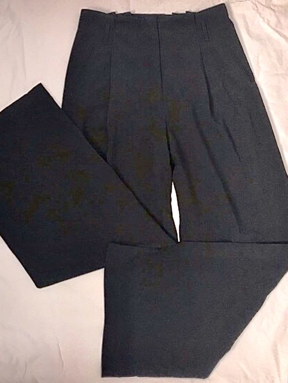 Widehem Paperbag Waist Pants Minimalist-Refined Trouser
